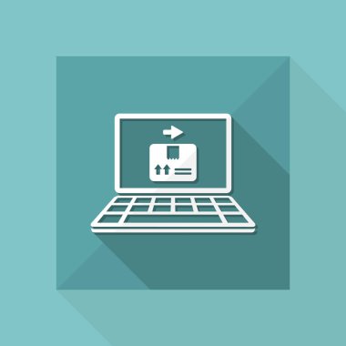 Kurye Web sitesi düğmesini 