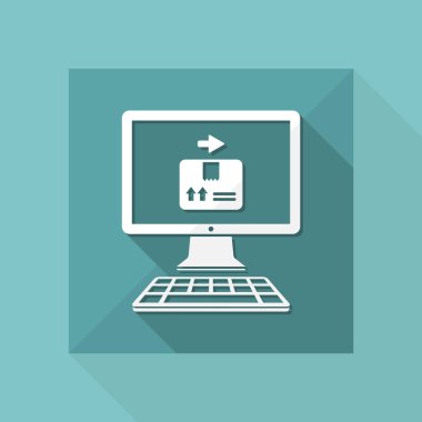 Kurye Web sitesi düğmesini 