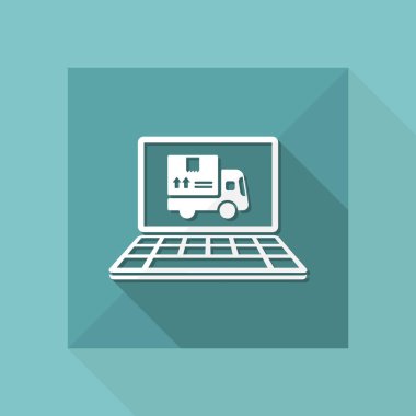 Kurye Web sitesi düğmesini 