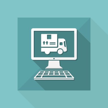 Kurye Web sitesi düğmesini 