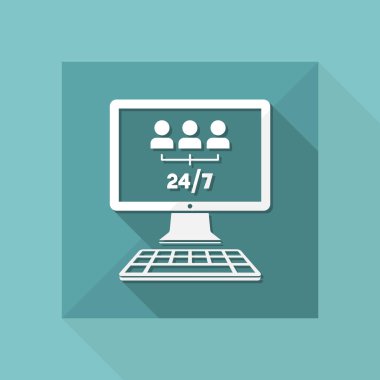 Takım Ağ Hizmetleri 24/7 simgesi