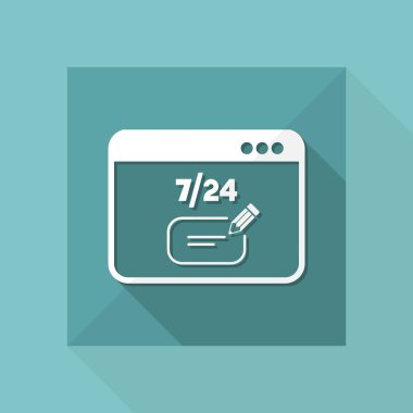 metin kutusu sohbet simgesi tasarım