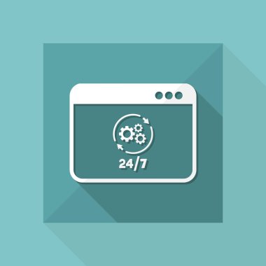 Bilgisayar onarım yardım simgesi