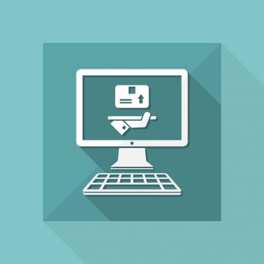 Online Teslimat Servisi simgesini