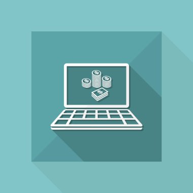 Dolar - yığını simgesi 