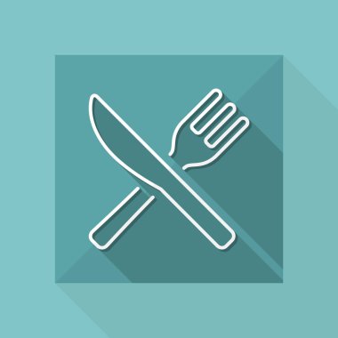 Restoran en az simgesi