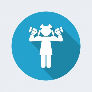 Spor salonu web simgesi