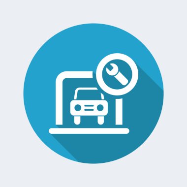 araba tamir servisi simgesi