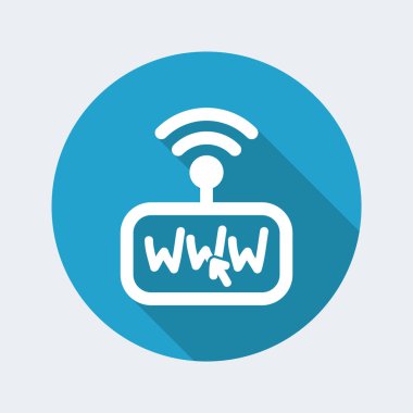 Modem Internet bağlantısı simgesini