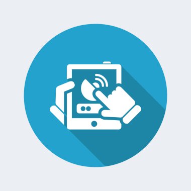 Tablet basit simgesi