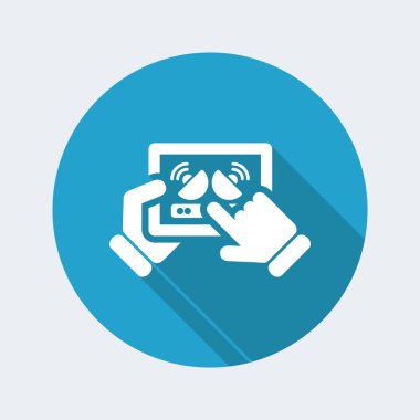 Tablet basit simgesi