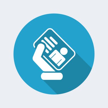 Kimlik kartı simgesi