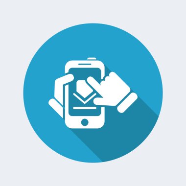 Smartphone basit simgesi