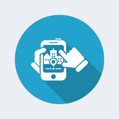 Harita navigator simgesi