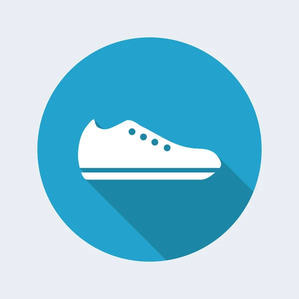 Icona singola scarpa — Vettoriale Stock