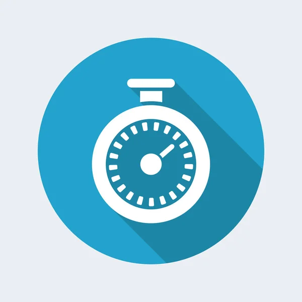 Één geïsoleerde timer pictogram — Stockvector