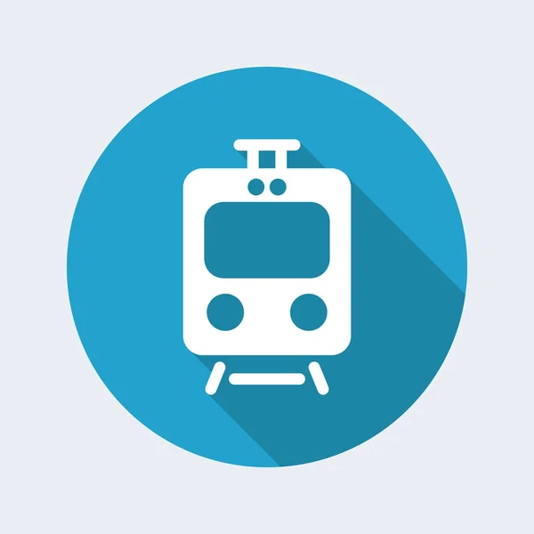 Icono de tren único — Vector de stock