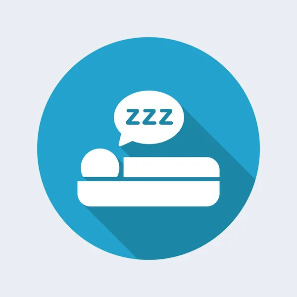 Vektorillustration av sömn-ikonen — Stock vektor