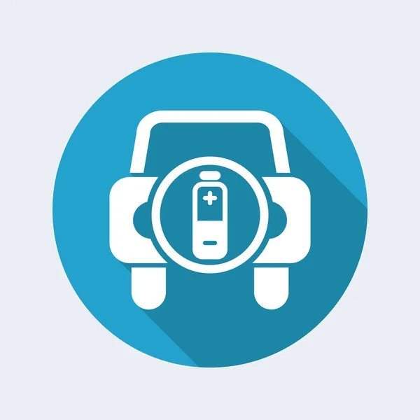 Auto batterijpictogram — Stockvector