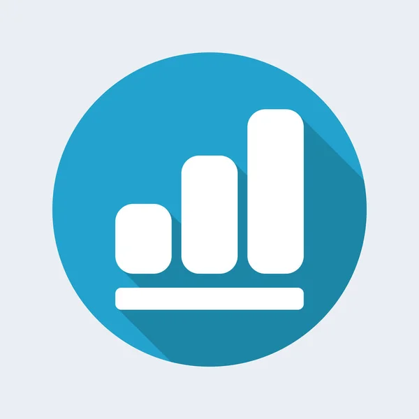 Illustration vectorielle d'une seule icône d'augmentation isolée — Image vectorielle