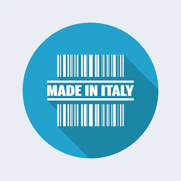 Made in italy icona — Vettoriale Stock