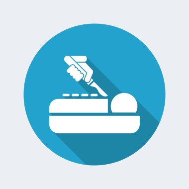 Cerrah bistoury simgesi 