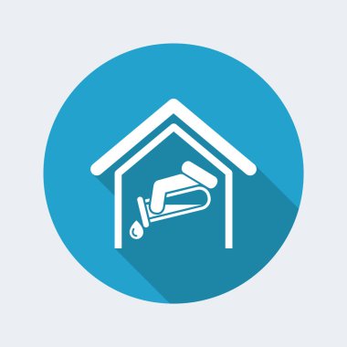 Laboratuvar analiz simgesi