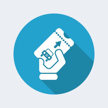 Otopark kartı simgesi