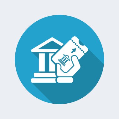 Tapınak bilet simgesi