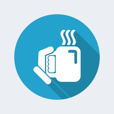 Sıcak içecek simgesi