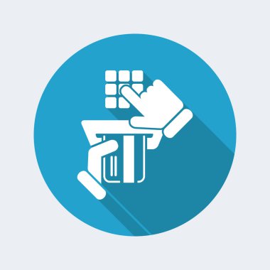 Gizli kodu simgesini girin