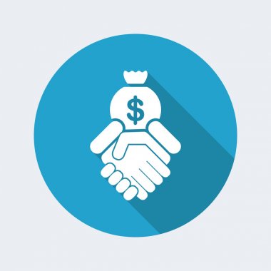 Finansal anlaşma simgesi