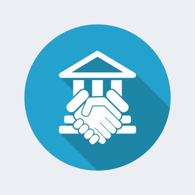 Adliye anlaşması illüstrasyon