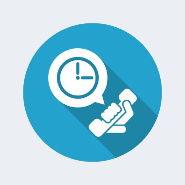 Saat telefon simgesi