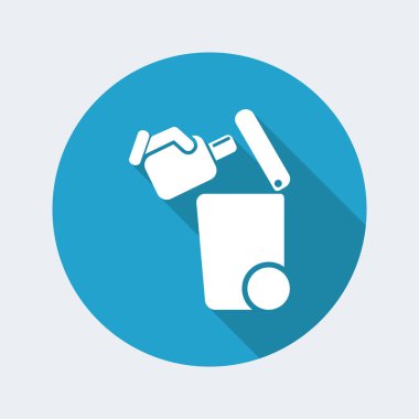 Atık toplama simgesini ayır 