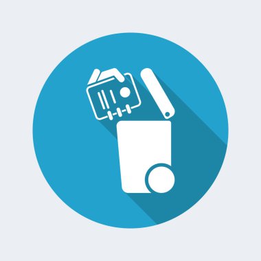 Atık toplama simgesini ayır 