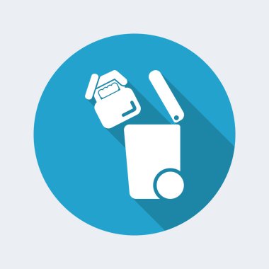 Atık toplama simgesini ayır 