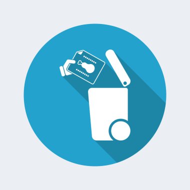 Atık toplama simgesini ayır 