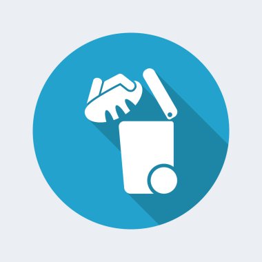 Atık toplama simgesini ayır 