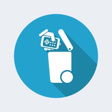 Atık toplama simgesini ayır 