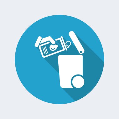 Atık toplama simgesini ayır 