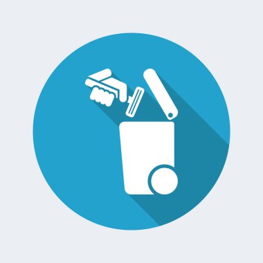 Atık toplama simgesini ayır 