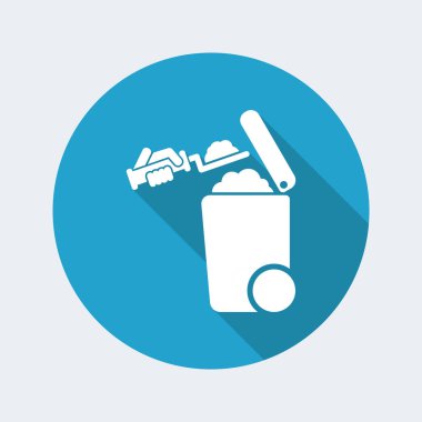 Atık toplama simgesini ayır 