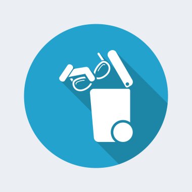 Atık toplama simgesini ayır 