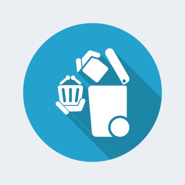 Atık toplama simgesini ayır 