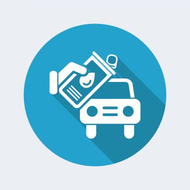 Petrol araba simgesi