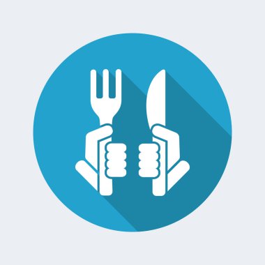 Restoran en az simgesi