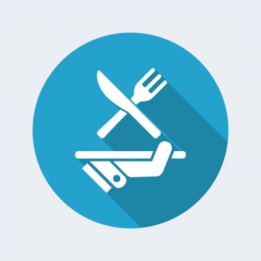 Restoran en az simgesi