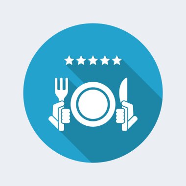 Restoran en az simgesi