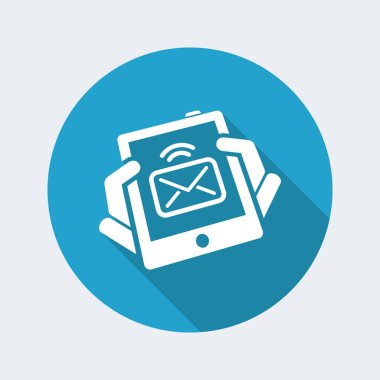 Tablet ileti simgesi